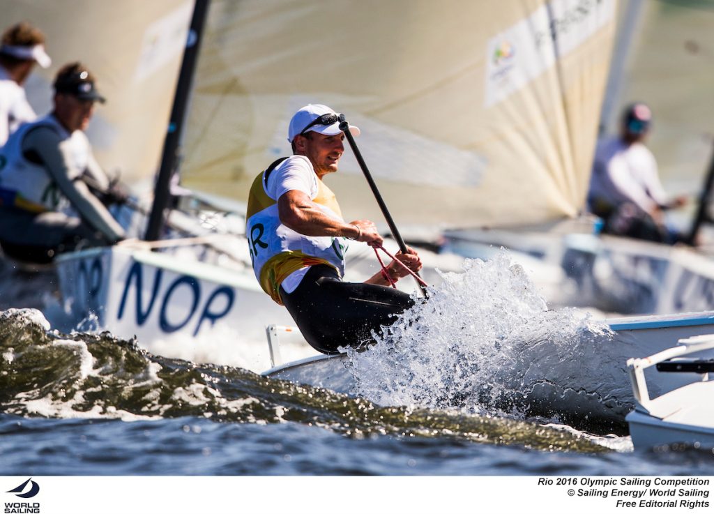 Giles Scott, Oro a Rio 2016 sul D-Fantastica. Foto Sailing Energy