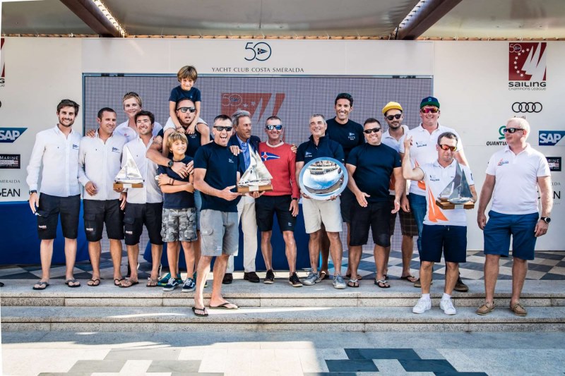 Che anno per lo Yacht Club Costa Smeralda, suo il titolo della Audi Sailing Champions League