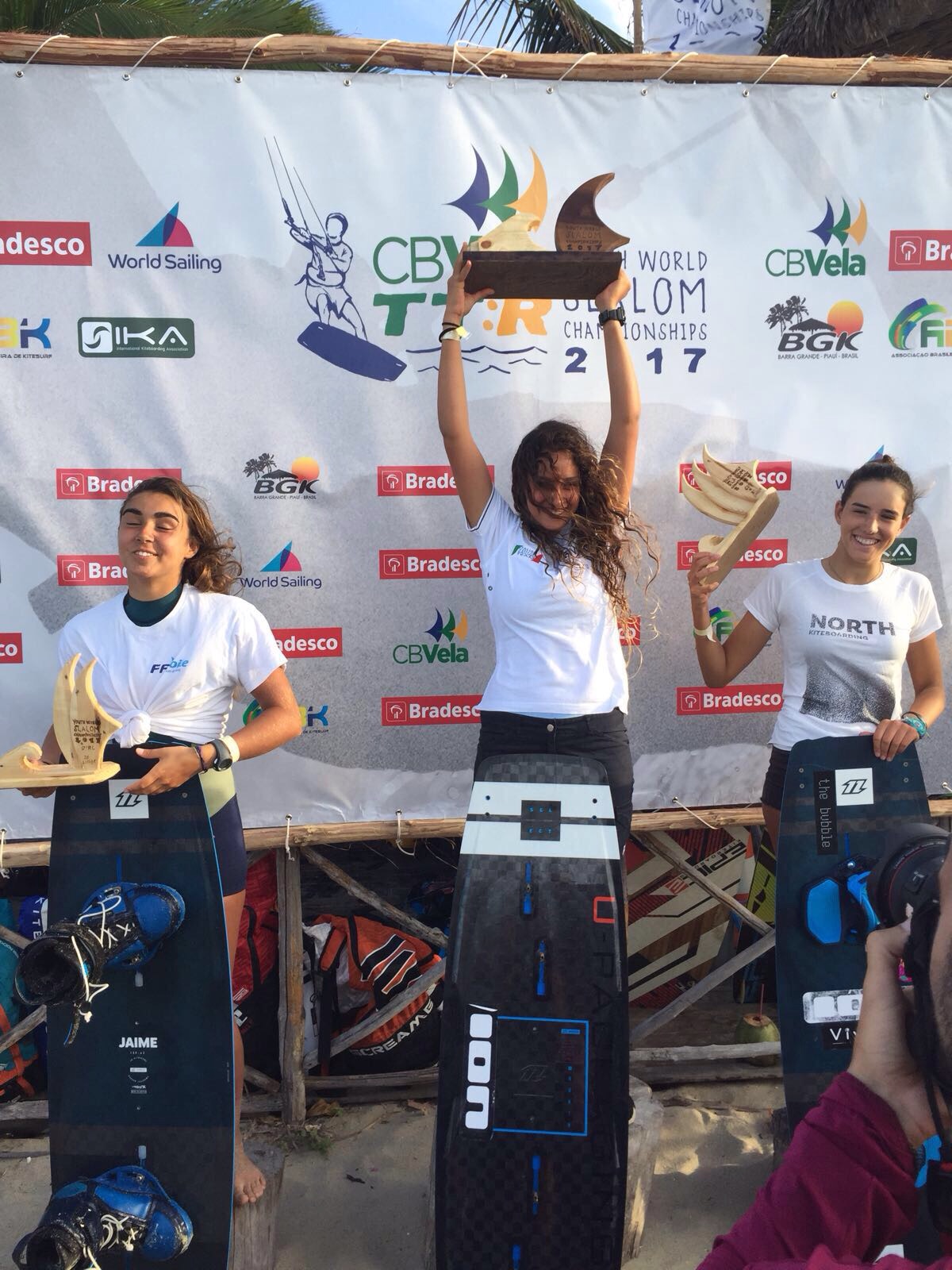 Kite: Sofia Tomasoni mondiale femminile TwinTip Racing Slalom