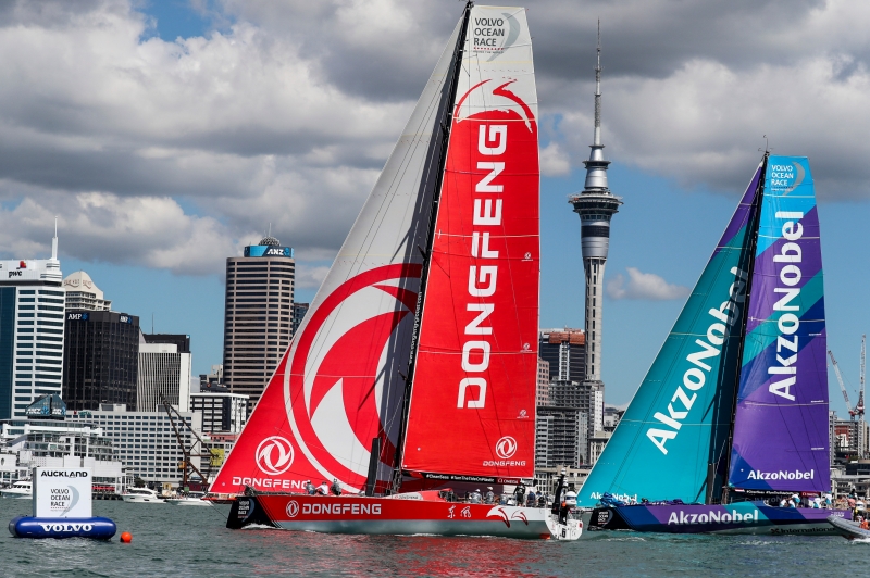 Volvo Ocean Race: a Dongfeng la Inport Race di Auckland