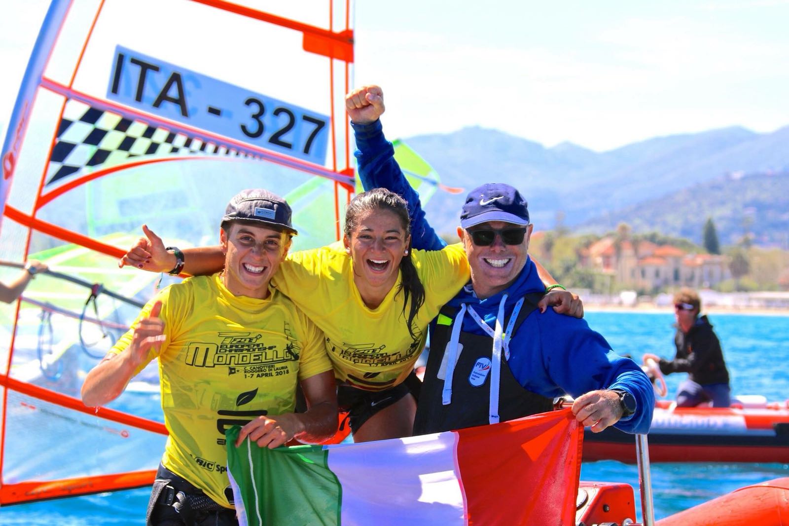 Il windsurf giovanile italiano vola da Mondello a Buenos Aires con Nicolò Renna e Giorgia Speciale