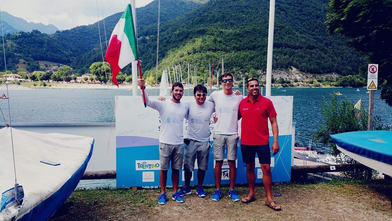 Ettore Botticini e il CNVA campioni del mondo giovanili di match race