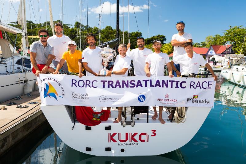 A Kuka 3 la vittoria overall nella RORC Transatlantic Race