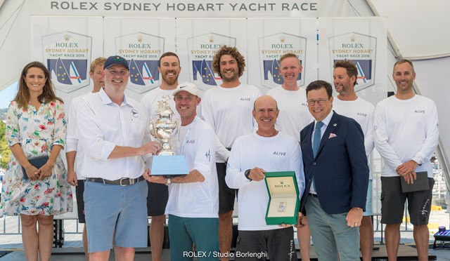 Rolex Sydney Hobart: vittoria overall per Alive, l’italiano Marco Carpinello vince la mitica regata australe