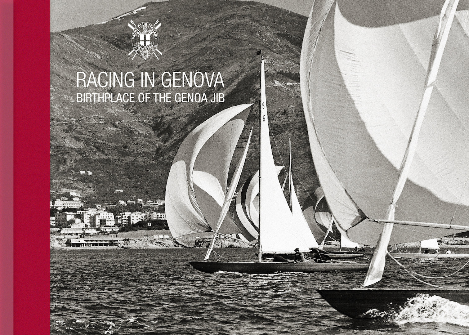 Un volume dello YC Italiano per festeggiare il ritorno della grande vela olimpica a Genova