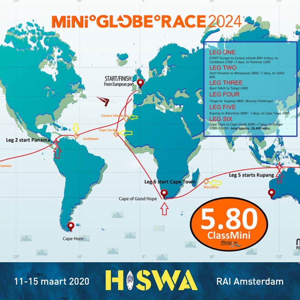 L’annuncio della Mini Globe Race, la regata estrema intorno al mondo nel 2024 sui minuscoli 5.80