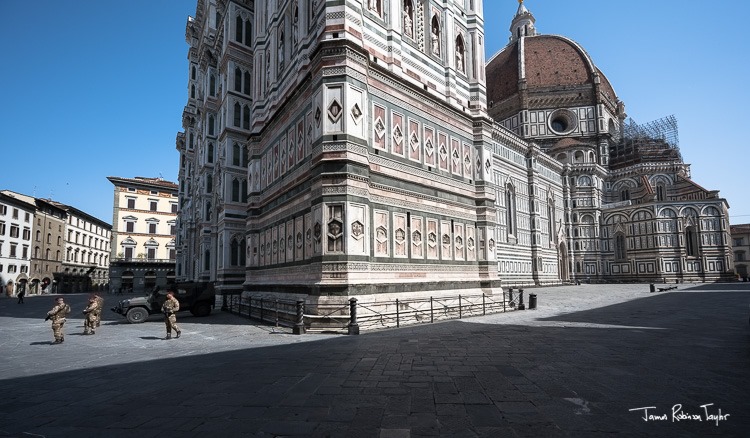 Diari della Quarantena: la Firenze deserta ritratta da James Robinson Taylor