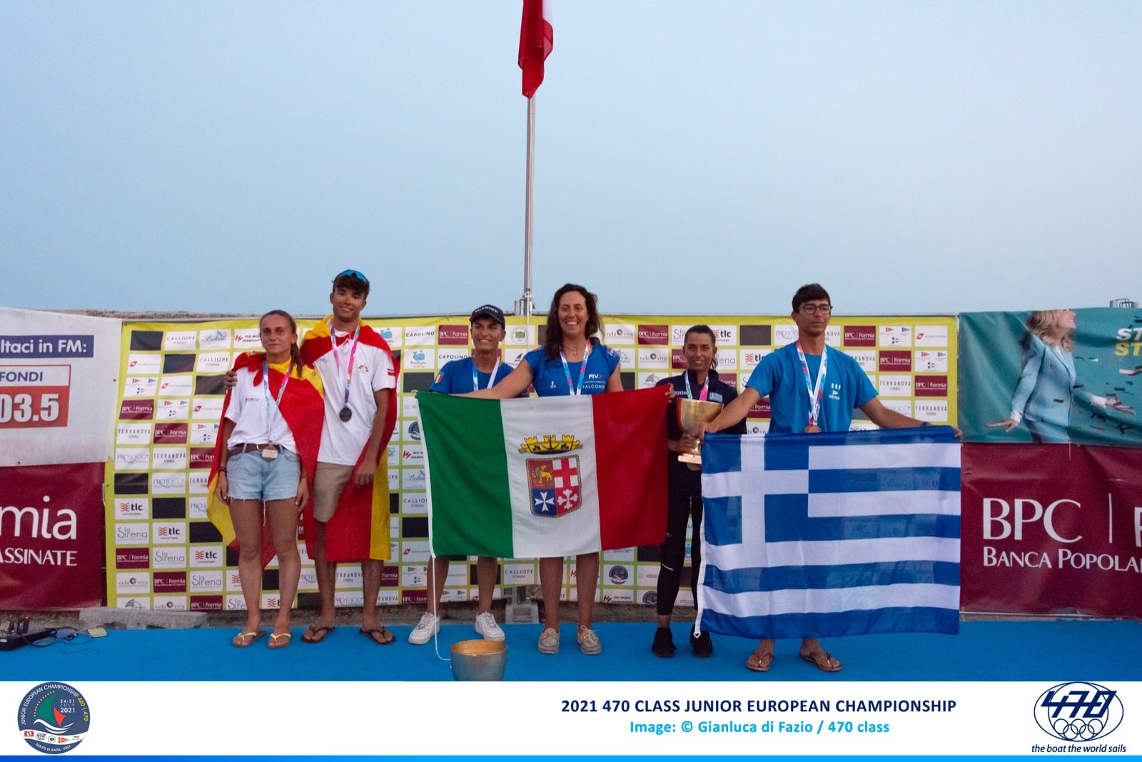 Gradoni-Dubbini campioni europei juniores 470 Mixed