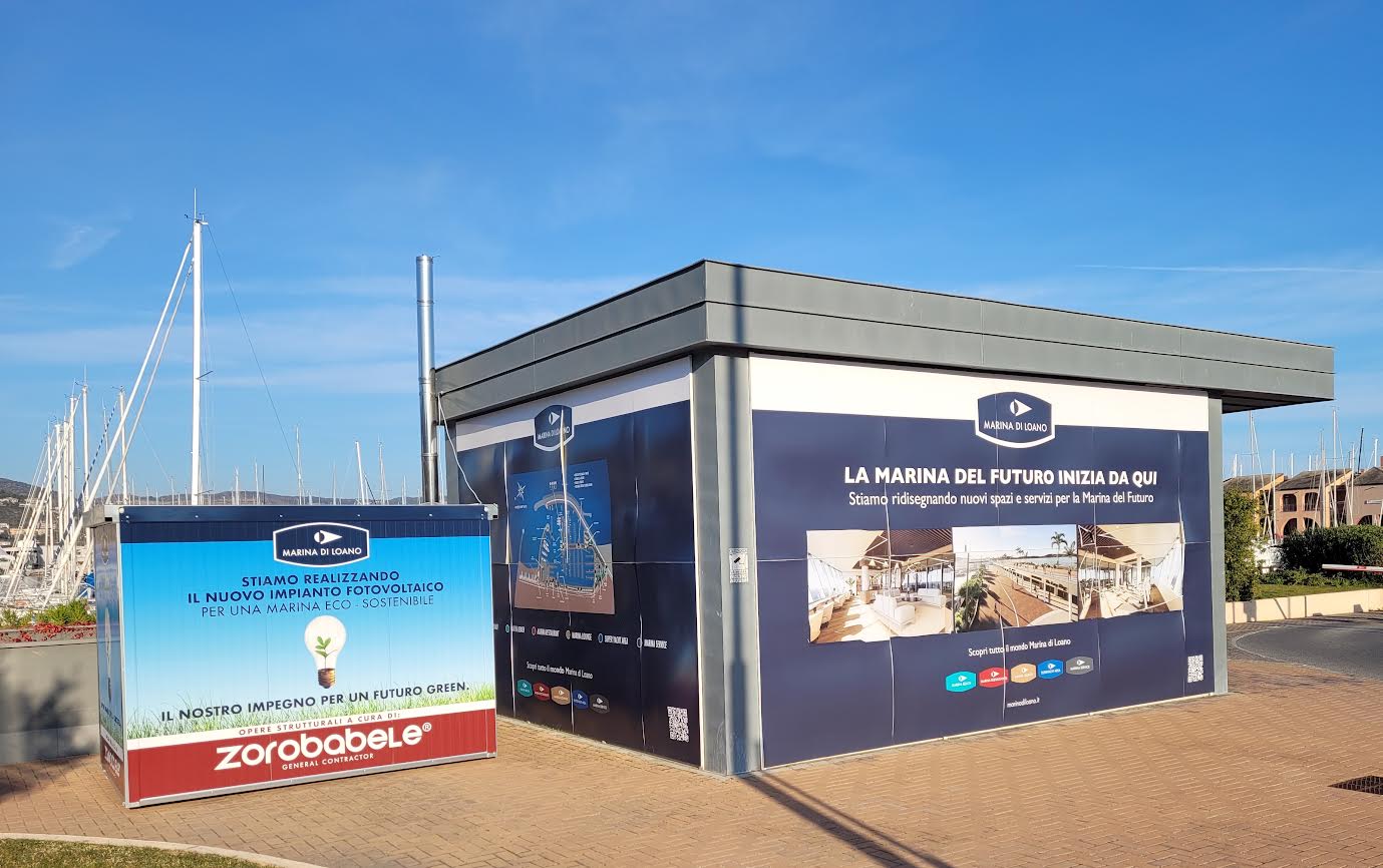 Marina di Loano: in costruzione il primo impianto fotovoltaico