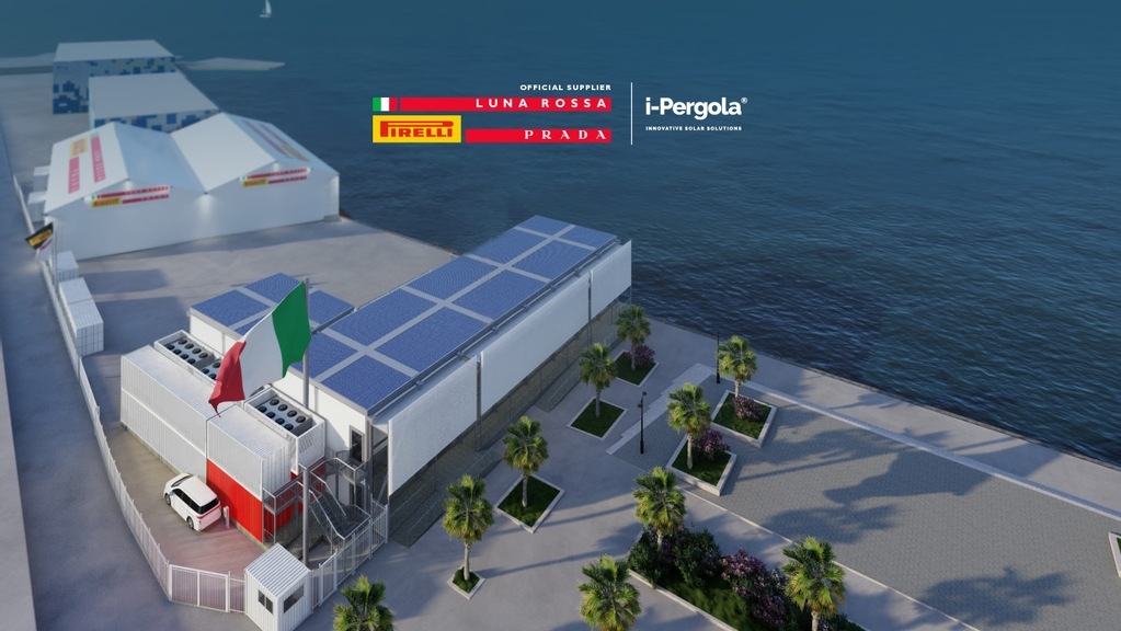 Luna Rossa sceglie i-Pergola per l’efficienza energetica della futura base di Barcellona
