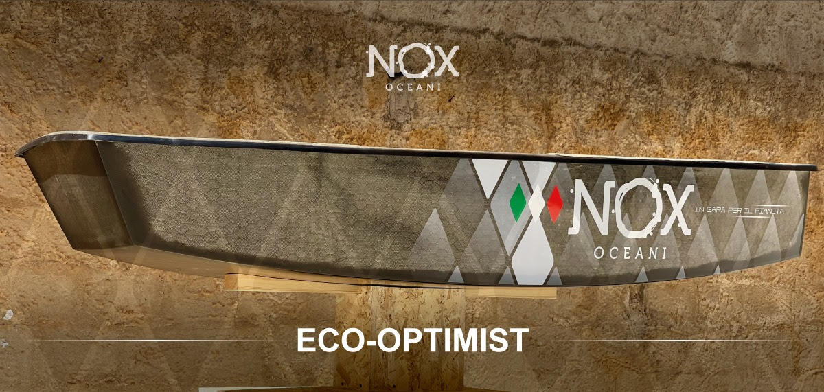 NOX Oceani presenta a Porto Rotondo il primo Optimist costruito in fibra di basalto