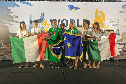 Mondiale 420: argento per Vucetti-Bonifacio e bronzo per Ciampinelli-Miliardi nei Mixed