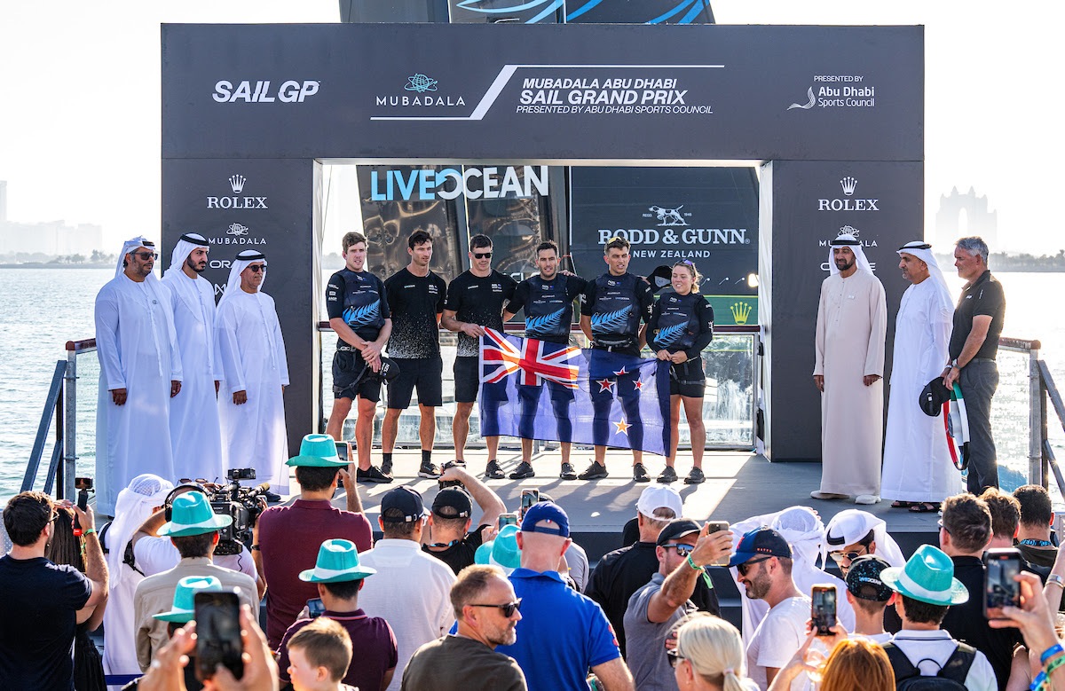 Sail GP: vittoria kiwi ad Abu Dhabi